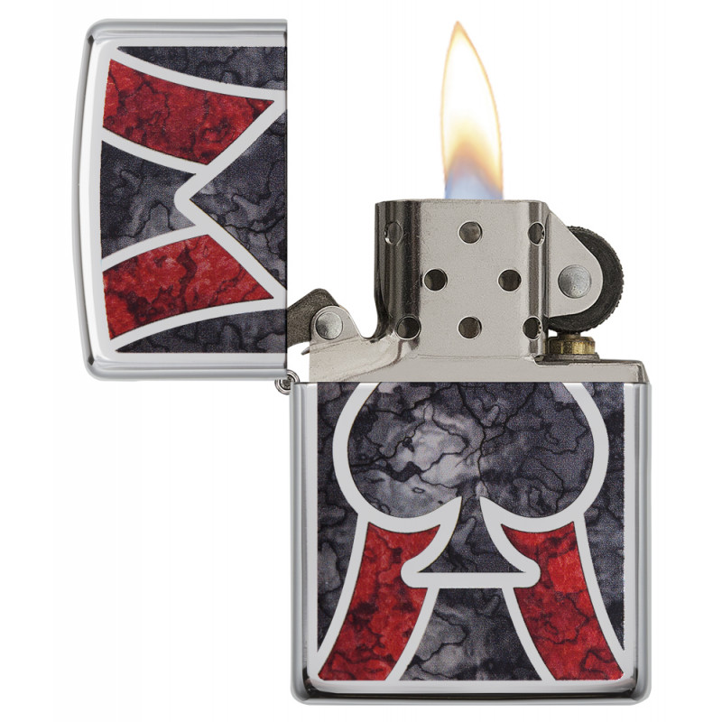 Zippo Ace of Spades Design Windproof Lighter